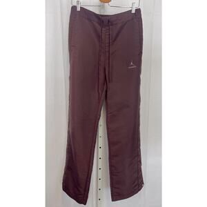 A MA MANIERE X AIR JORDAN Tear Away Track Pants Loose Fit Red Size M